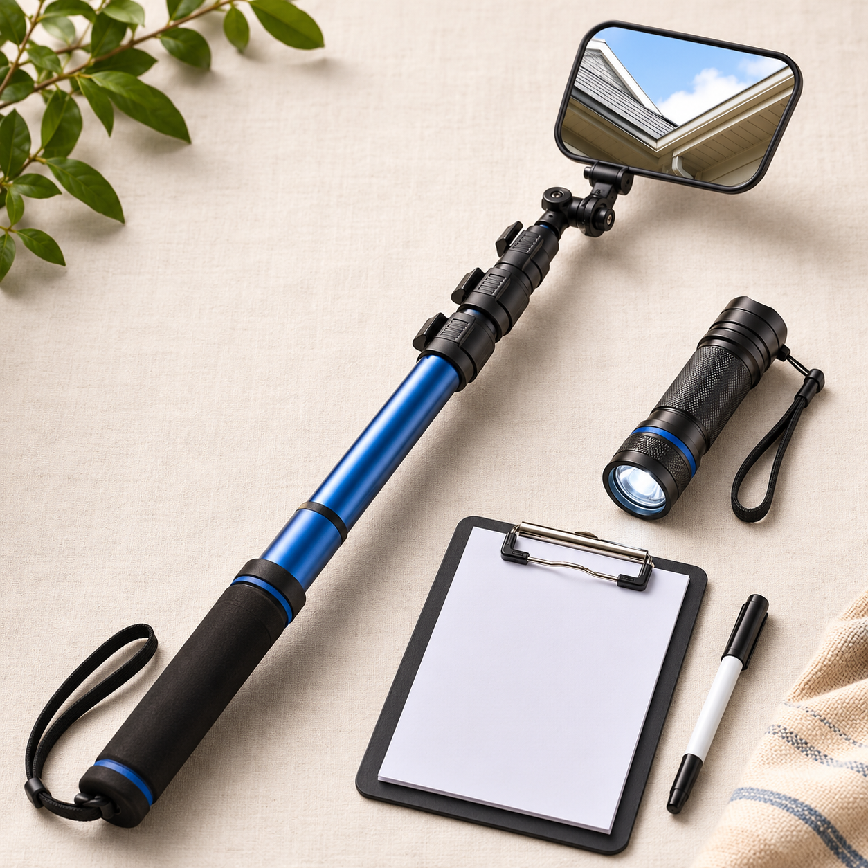 Roof Inspection Mirror Set